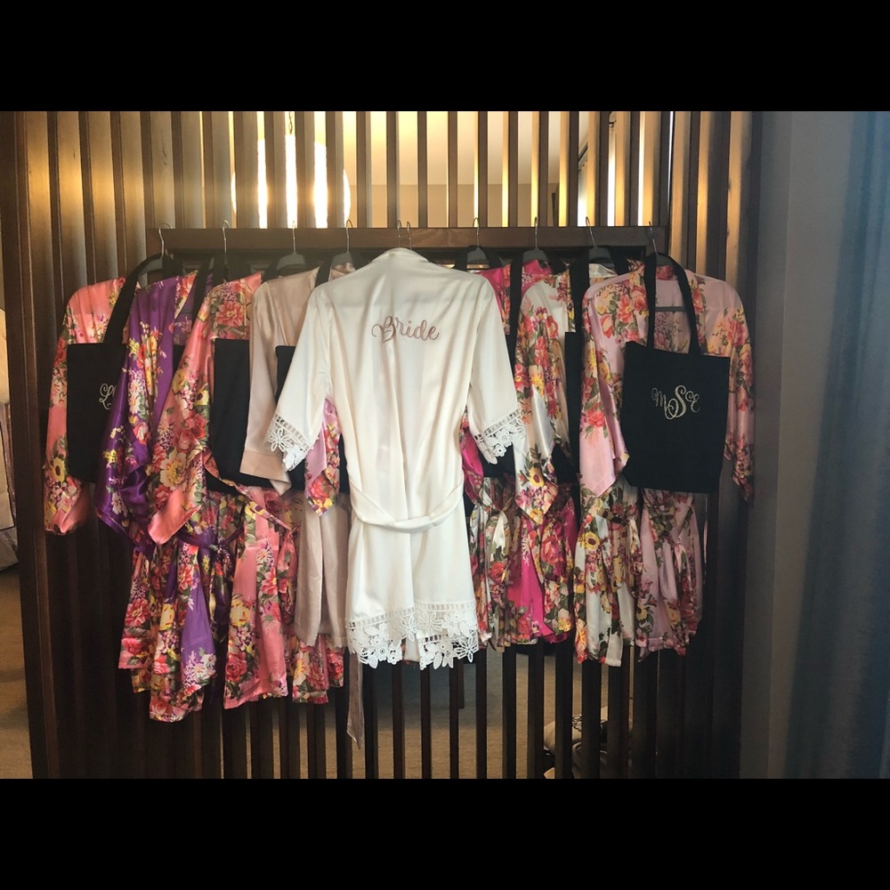 Bride robe